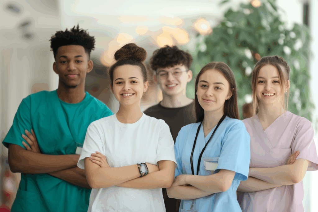 acolytical_a_group_of_teens_working_a_healthcare_job_happy_sm_3e11d0b2-b483-4235-81fc-4c40e64d560b_1